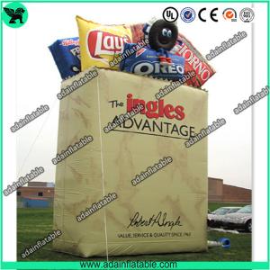 China Snacks Promotional Inflatable Bag Replica/Advertising Inflatable Bag Model supplier