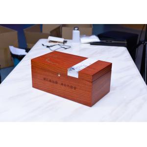 HD LCD Screen Video Gift Wooden Box OEM for promotional marketing