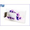 Mini Card Plastic Usb Flash Drive 4GB 8GB Storage with Free Printing for Company