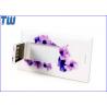 Slim Plastic Card 1GB USB Thumb Drive Full Color Digital Printing