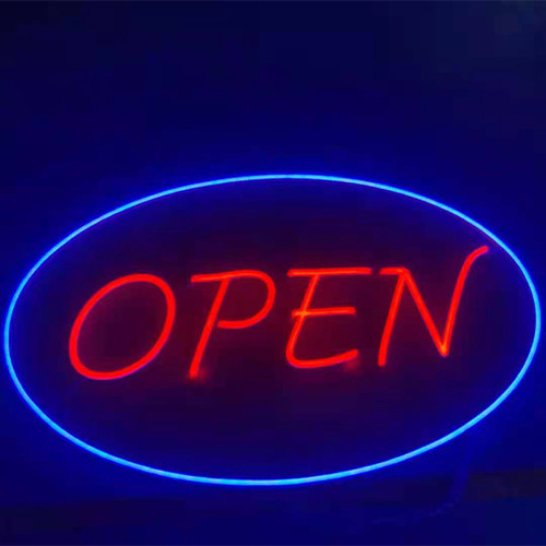 Open neon sign brightness business shop open custom led neon sign  