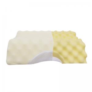 Anti Snoring Ergonomic Cut Memory Foam Pillow For Back Side Sleepers
