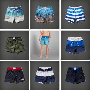 China free sample summer beachwear good design men's swimming trunks supplier