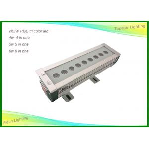 China 80 Watt Silver White Rgb Led Wall Washer Outdoor Ip65 With Aluminum Shell supplier