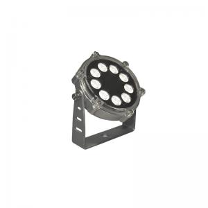 China 22W IP68 LED Underwater Light Aluminum Alloy Body With Powder Coated Surface supplier