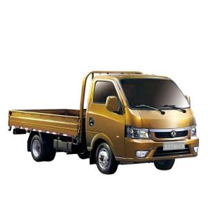 China YUCHAI Engine Dongfeng 4x2 LHD RHD 1T 2T Light Flatbed Cargo Truck for Transportation wholesale