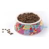 Lovely Personalized portable pet dog food water bowl ceramic plastic, Plastic