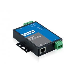 1-port RS-232/485/422 to Ethernet serial device server 300-115200bps Baud Rate 9~48VDC Input Power