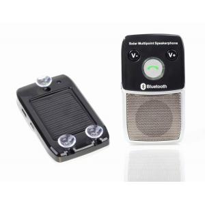 China Bluetooth speakerphone hands free car kit with solar power supplier