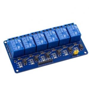 6 Channel Relay Module Board DC 5V Relay Module Relay Expansion Board With Optocoupler AA027