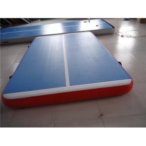 China 5cm Indoor Tumble Track Equipment , Blue Air Track Trampoline With ROHS/SGS CERT supplier