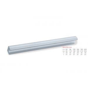 Extreme Corrosion Resistance Extruded Aluminum Cabinet Pulls White And Black Color