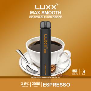 7.0ml Pen E Cigarette 2000 Puff Bar Plus Espresso Flavors Vaporizer