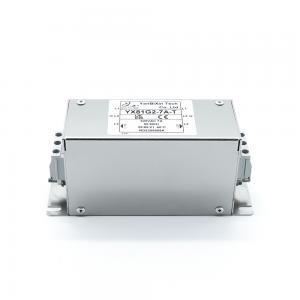 YX81G2 7A Terminal Block EMI Filter Three Phase Three Line Filter For Frequency Inverter