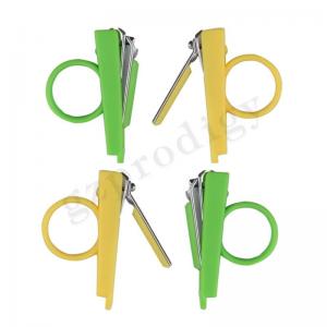 Professional Baby Nail Clippers Green Color Steel Fashion Nail Part Cutter Health Care Kit