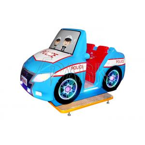 China Amusement World Police Car Kids Coin Operated Game Machine / Video Game Driving Simulator supplier