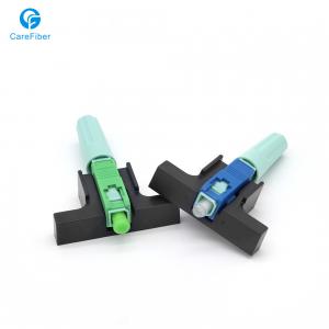 China FTTH Aircraft Spiral fiber optic quick connector Assembly SC UPC APC supplier