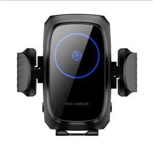 Wireless Car Charger Mount [Auto Clamping], 15W Qi Fast Charging Intelligent Infrared Car Mount, Windshield Dash Air Ve