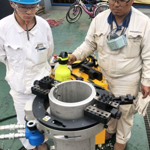 China Portable Pipe Cutting Beveling Machine Robust Pipeline Beveling Machine wholesale