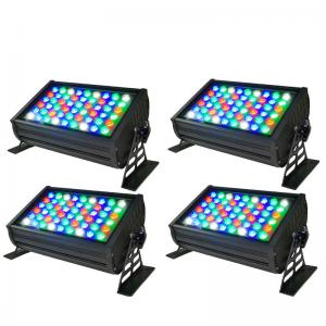 High Quality CE RoHs Listed 54x3W RGBW DMX LED Wall Washer Light Outdoor