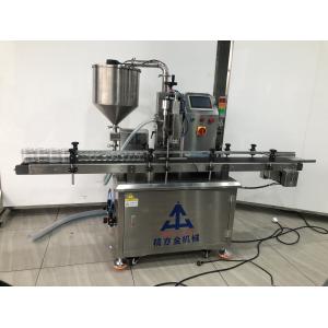 Single Head Servo Automatic Filling Machine Gear Pump 6000 Bottles Per Hour