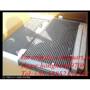 xcmg  wheel loader zl30g water oil radiator spare parts yuchai