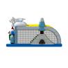 Animals Theme Ice And Snow 4x7.5x4.2m Inflatable Obstacle Courses