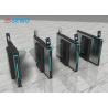 Luxury Black High End Flap Barrier Turnstile Gate School Library Entrance Access Control