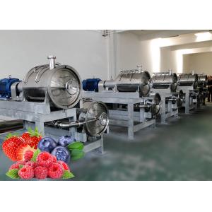 Easy Operation Fruit Processing Line Berry Juice Making With CE Certified