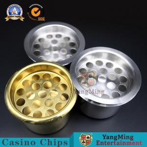 China Private Club Stainless Steel Ashtray Ashtray Gambling Water Cup Holder supplier