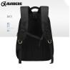 Design Black Large Zipper Backpack , Unisex Use Multi Zipper Backpack