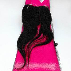 China Nylon Disposable Hair Nets Black Brown Invisible Soft Elastic Lines For Wigs supplier