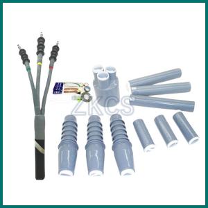 High Power Cold Shrink Terminal Cable Accessory Termination Kits Silicone Rubber