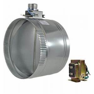 China Manual Air Vent Damper 6 Inch Normally Open 24 Volt supplier