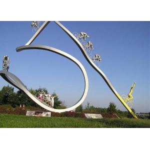 China Large Metal Sculpture Garden Abstract Metal Sculpture Customized Size wholesale