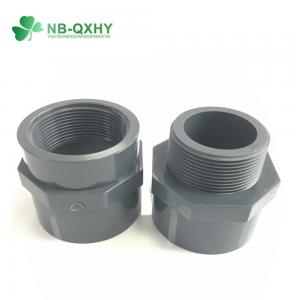 Glue Connection 90 Degree Angle PVC Pipe Fitting DIN Male Female Adaptor Water Supply