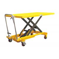 China Ageing Resistance Heavy Duty Lift Table , Extra Large Plate Scissor Lift Work Table on sale