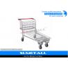 China Steel Supermarket Shopping Trolley Extra Large Shopping Cart For Wholesale Market wholesale
