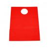 Red paper bag tea packaging gift die cut handle ivory paper bag