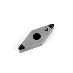 China O diamante PCD do CNC da elevada precisão derrubou a inserção de gerencio da ferramenta para o comprimento completo de alumínio da cara completa supplier