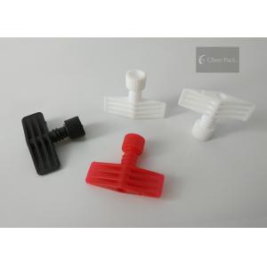 China Black Twist Off Pour Spout Caps Polyethylene With Food Grade Material supplier