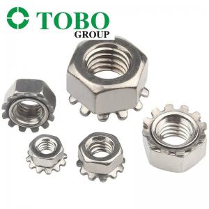 China Stainless Steel Toothed Nuts K Type Nuts for Machinery Industry supplier
