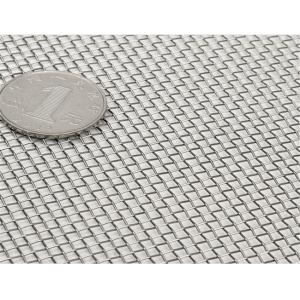 China Free Sample and Design 1.8mm wire diameter Stainless Steel Woven Wire Mesh supplier