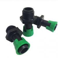 Lock ring connector for drip tape Drip irrigation supplier Drip irrigation system agriculture