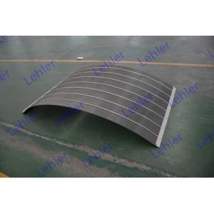 China Stainless Steel Wedge Wire Screen Panels Curved Screen High Capacity / Efficiency supplier