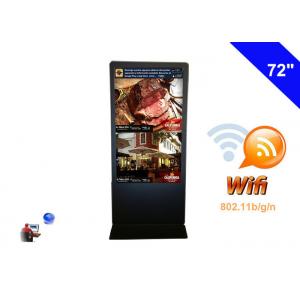 China Quad Core Android WIFI Digital Signage Network Kiosk LCD Digital Display 72 inch supplier