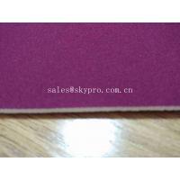 China Customized Neoprene Fabric Roll Rubber Sheets with 3 Layers Laminated Neoprene Textured Rubber Material on sale