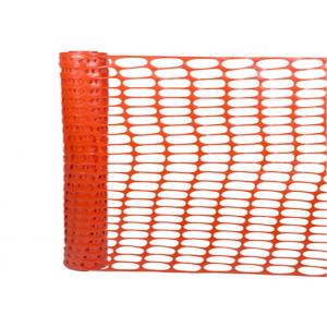 Custom Colorful Plastic Security Fencing , Anti Corrosion Plastic Barrier Fencing Mesh