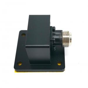 Black Painted N-K Interface Waveguide To Coax Adapter Low VSWR