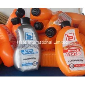 Festival Customized Inflatable Advertising Balloon PVC Bottle For Promotional